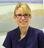 Karen Barrett hygienist working at leading Banbury dentist.